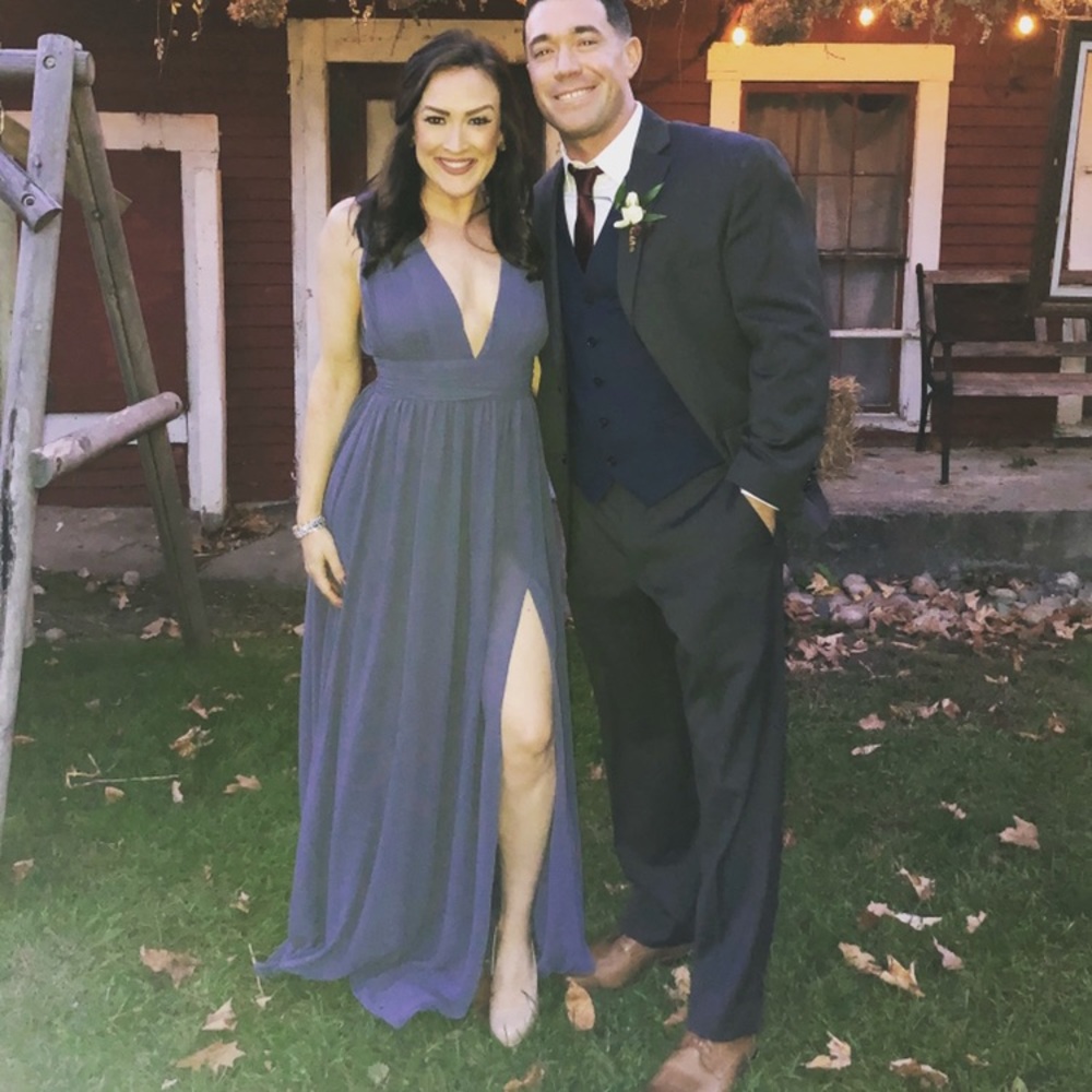 Blue maxi
